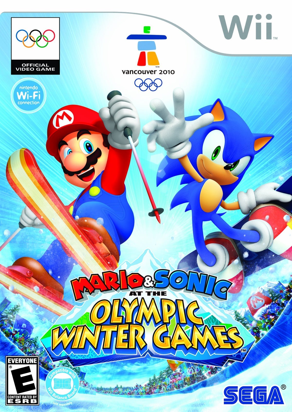 Mario & Sonic At Olympic Winter Games - Nintendo Wii
