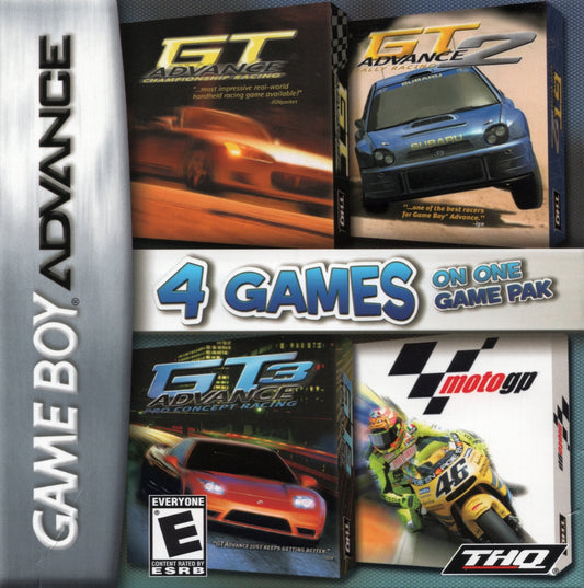 GT ADVANCE RACING 4 PACK - GAME BOY ADVANCE