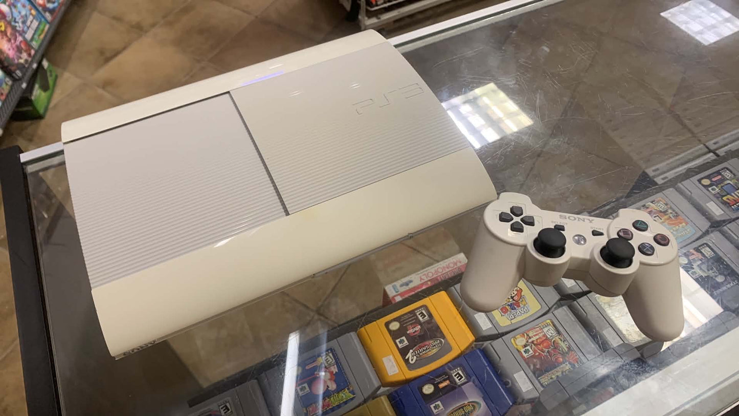 Console Blanche Ultra Slim - Playstation 3