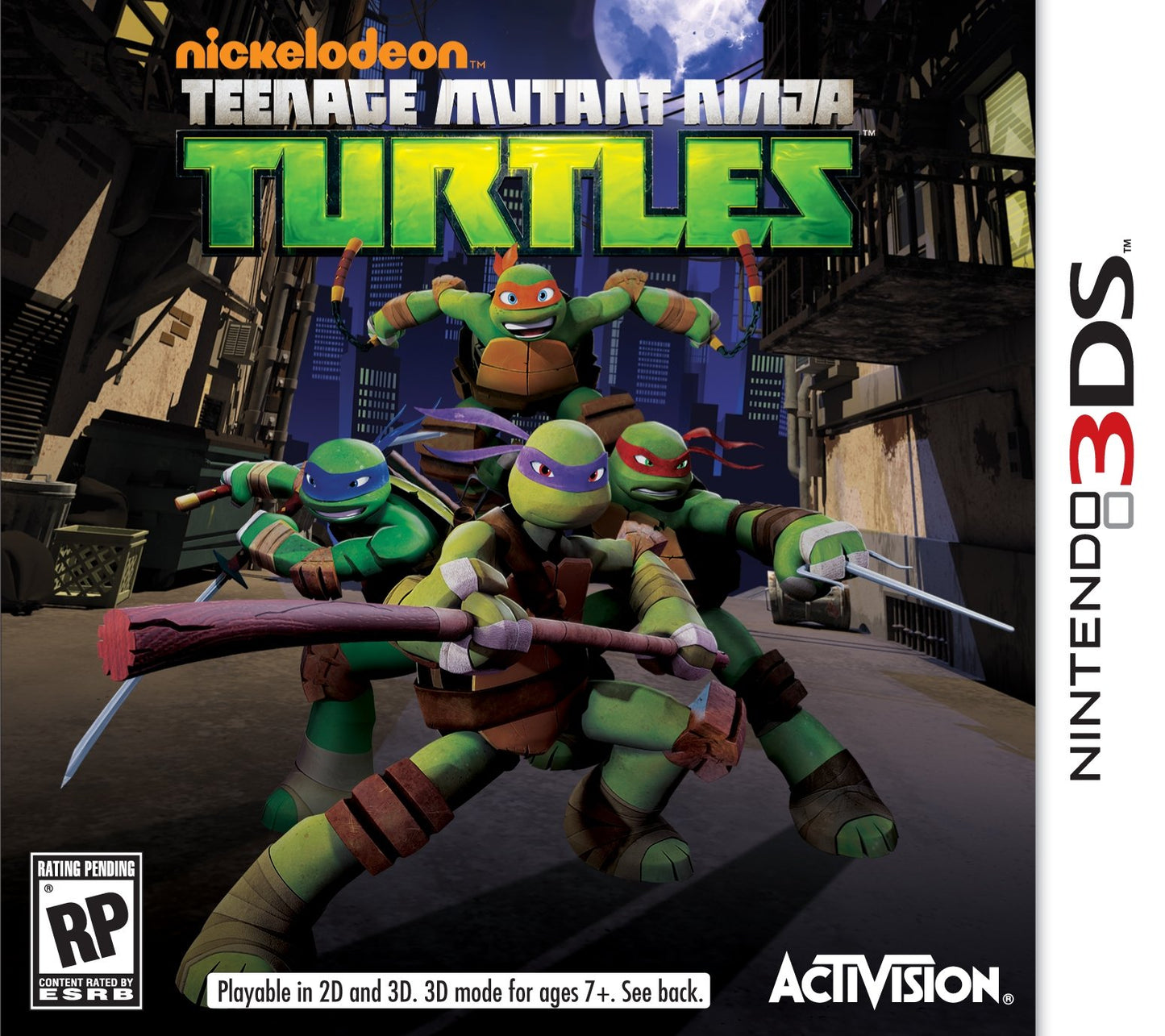 Teenagr Mutant Ninja Turtles - Nintendo 3DS