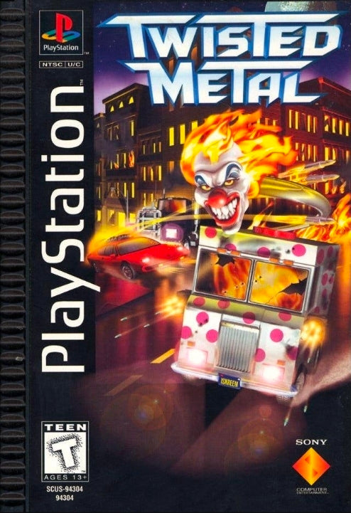 Twisted Metal Long Box - Playstation