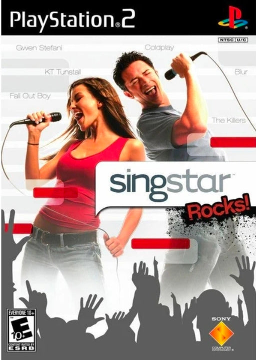 Sing Star Rocks - Playstation 2