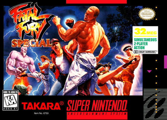 FATAL FURY SPECIAL - SUPER NINTENDO