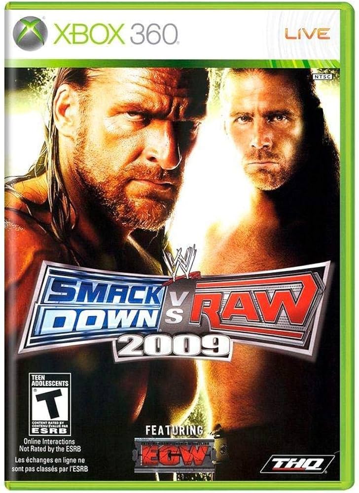 Wwe Smackdown Vs Raw 2009 - Xbox 360