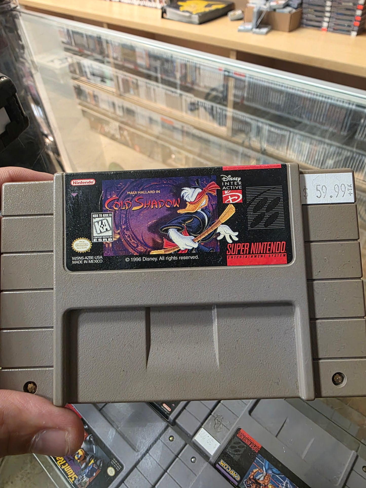 Maui Mallard in Cold Shadow - Super Nintendo