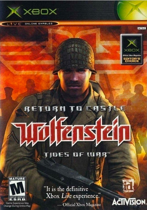 Return To Castle Wolfenstein: Tides Of War - Xbox