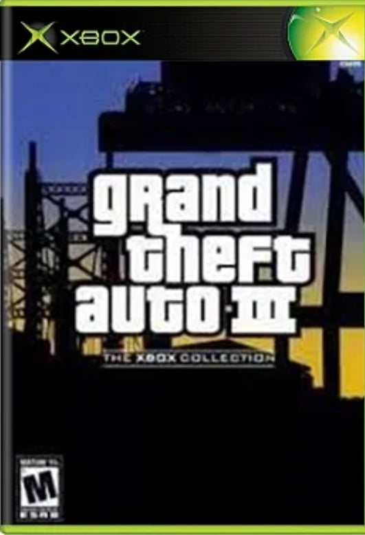 grand theft auto 3 - xbox
