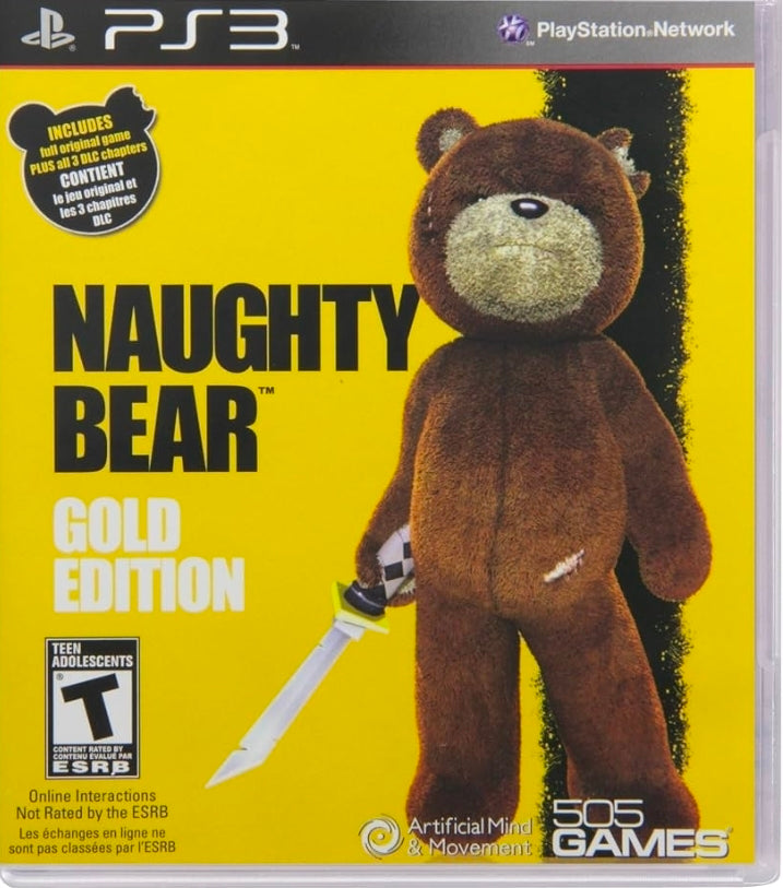 Naughty Bear Gold Edition - Playstation 3