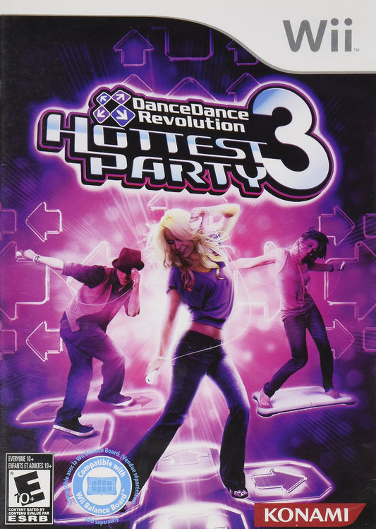 Dance Dance Revolution 3 Hottest Party Nintendo Wii