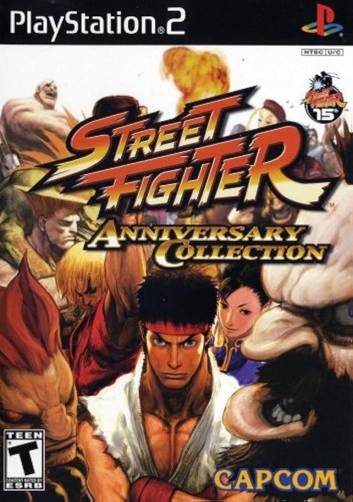 Street Fighter Anniversary Collection - Playstation 2