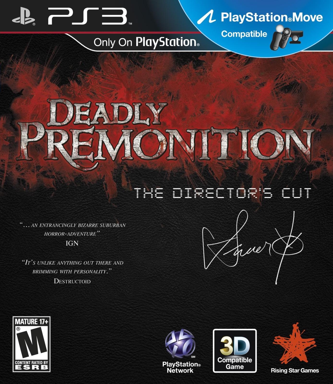 Deadly Premonition Playstation 3