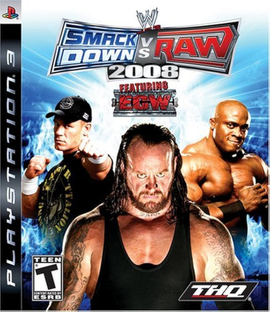 Wwe SmackDown vs Raw 2008 Sony Playstation 3
