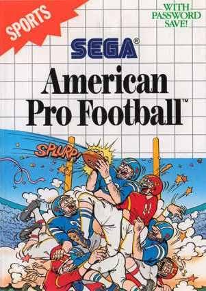 American pro football - Sega master