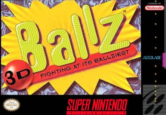 BALLZ 3D - SUPER NINTENDO