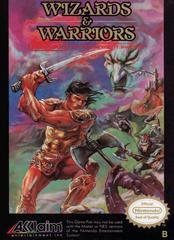 Wizards and Warriors - nes nintendo