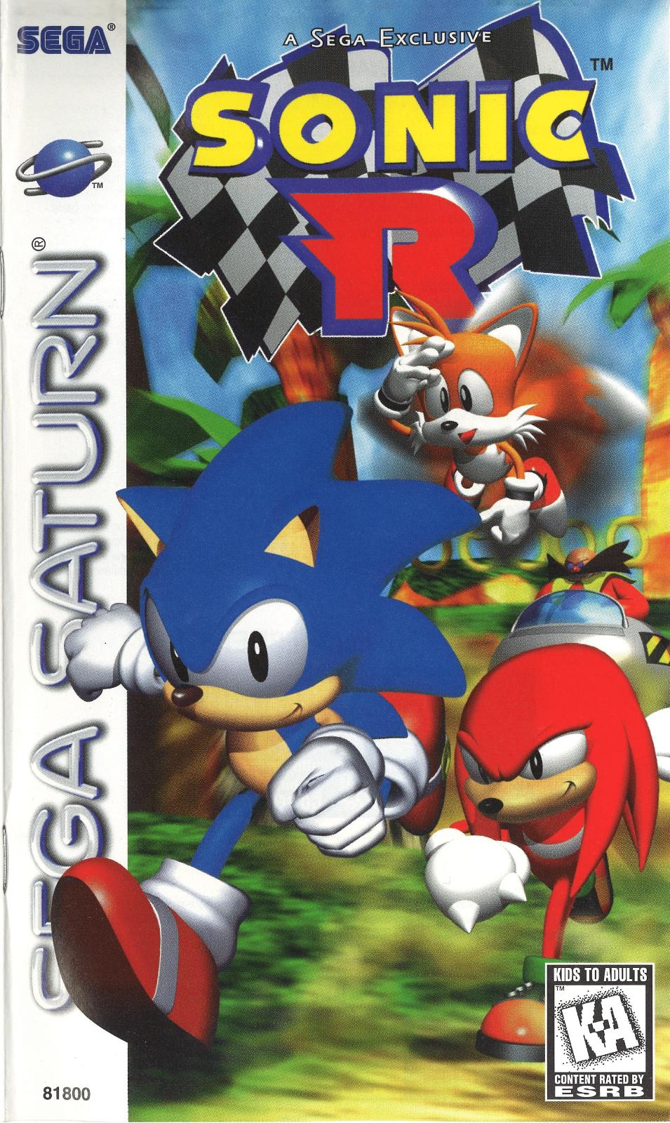 Sonic R - Sega Saturn