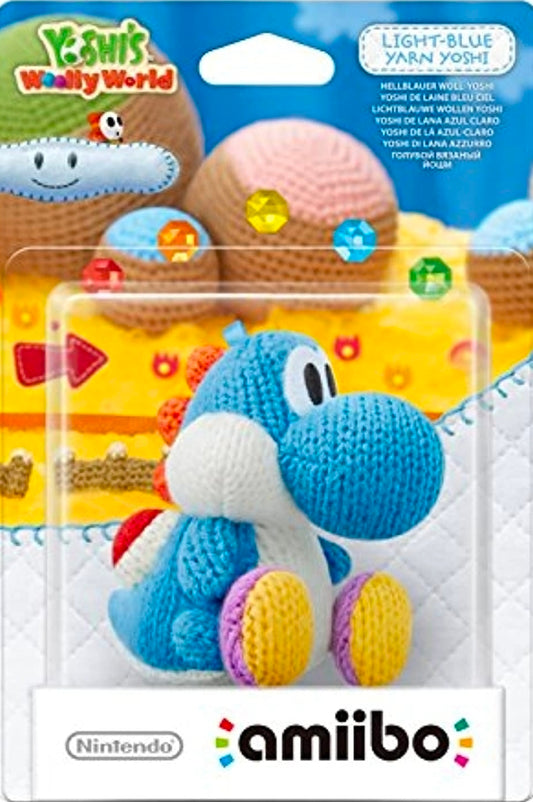 Yarn Yoshi Blue - Amiibo
