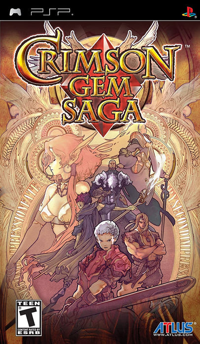 Crimson Gem Saga - Psp