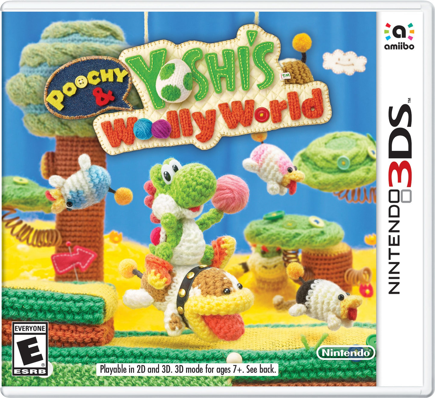 poochy & yoshi's woolly world 3ds