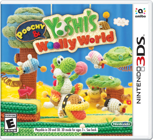 poochy & yoshi's woolly world 3ds