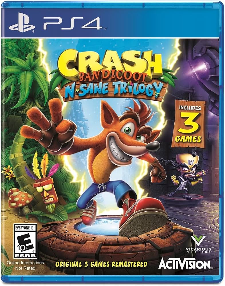 Crash Bandicoot N'Sane Trilogy - Playstation 4