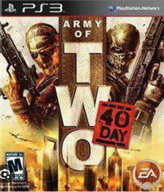 ARMY OF TWO 40 DAY - PLAYSTATION 3