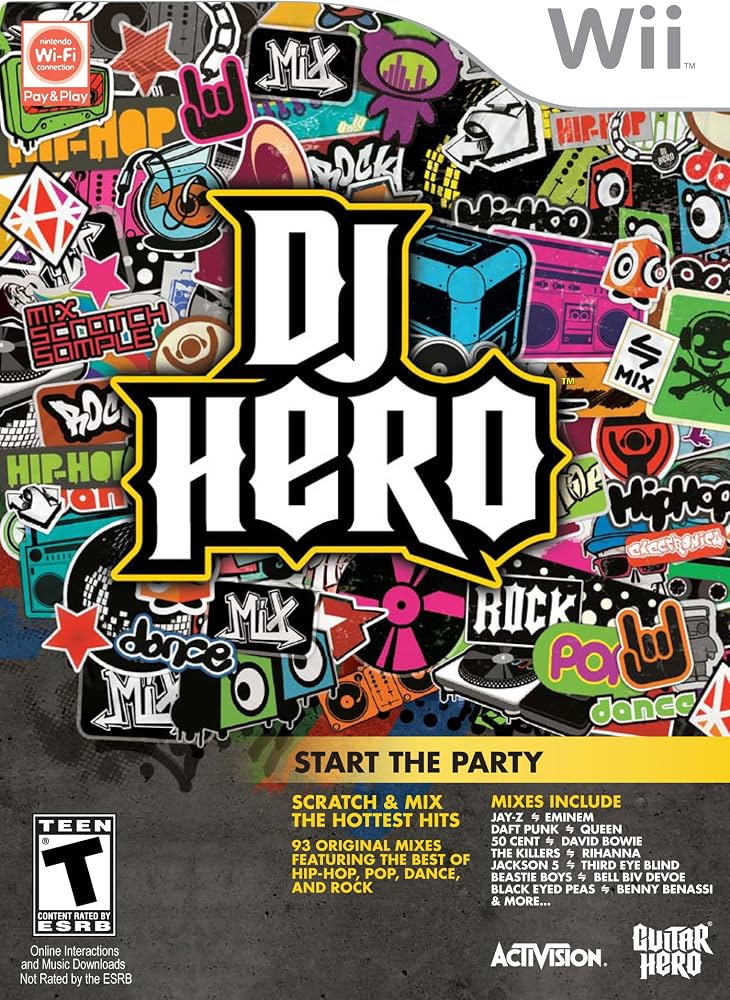 Dj Hero Game Only - Nintendo Wii