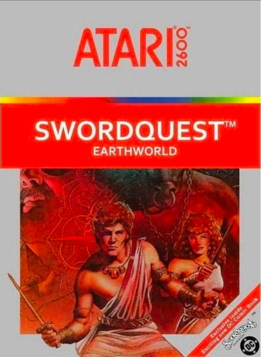 Swordquest Earthworld - Atari 2600