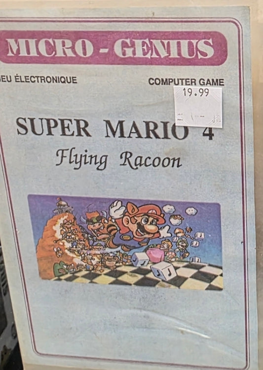 Super Mario 4 Flying Racoon - Nintendo