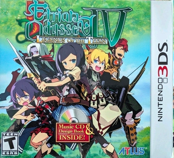 Etrian Odyssey IV Legends Of The Titan Launch Edition Nintendo 3Ds