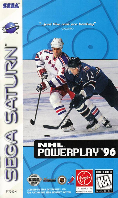 Nhl Powerplay 96 - Sega Saturn