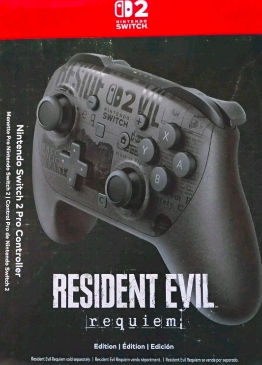 Pro Controller Resident Evil Requiem Edition - Nintendo Switch 2