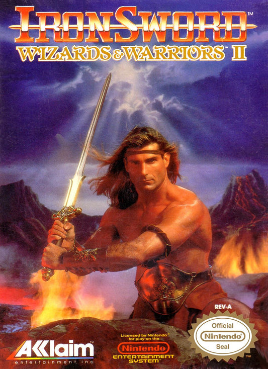 Iron Sword Wizards and Warriors II - Nintendo