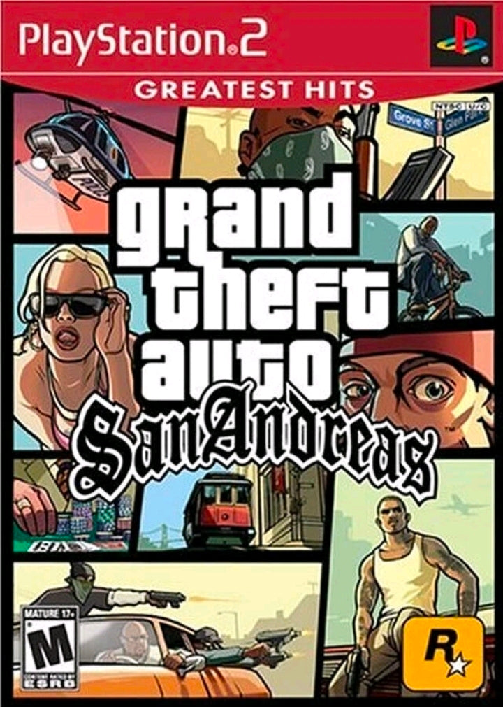 Grand Theft Auto San Andreas - Playstation 2