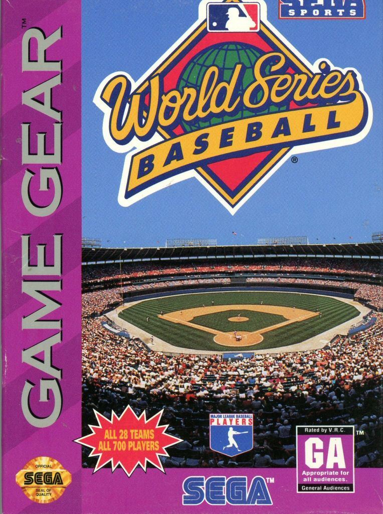World series baseball - Game gear