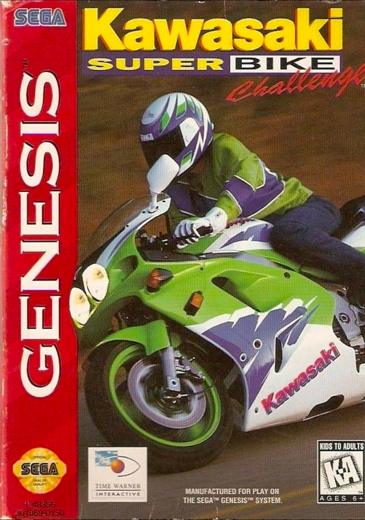 Kawasaki Super Bike Challenge - Sega Genesis