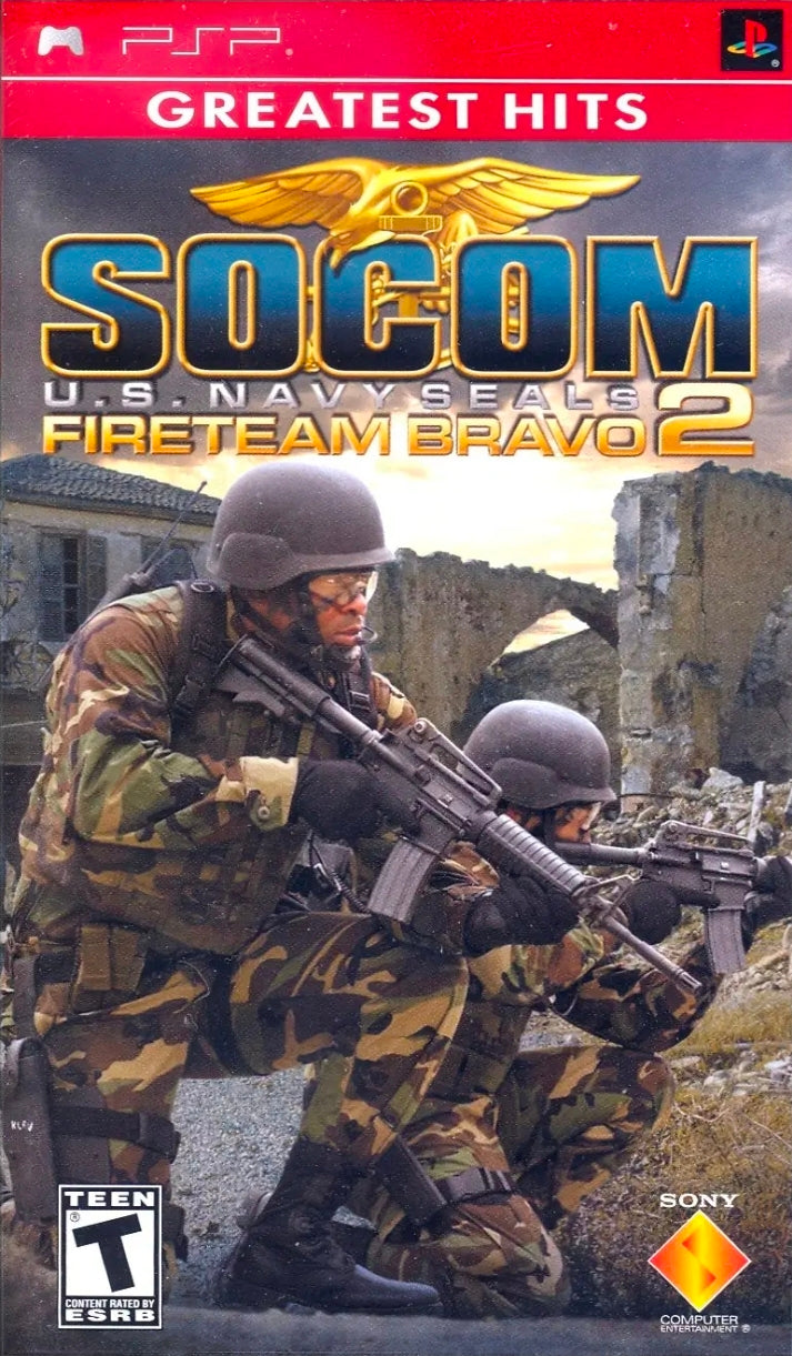 Socom U.S. Navy SEALs Fireteam Bravo 2 - Psp