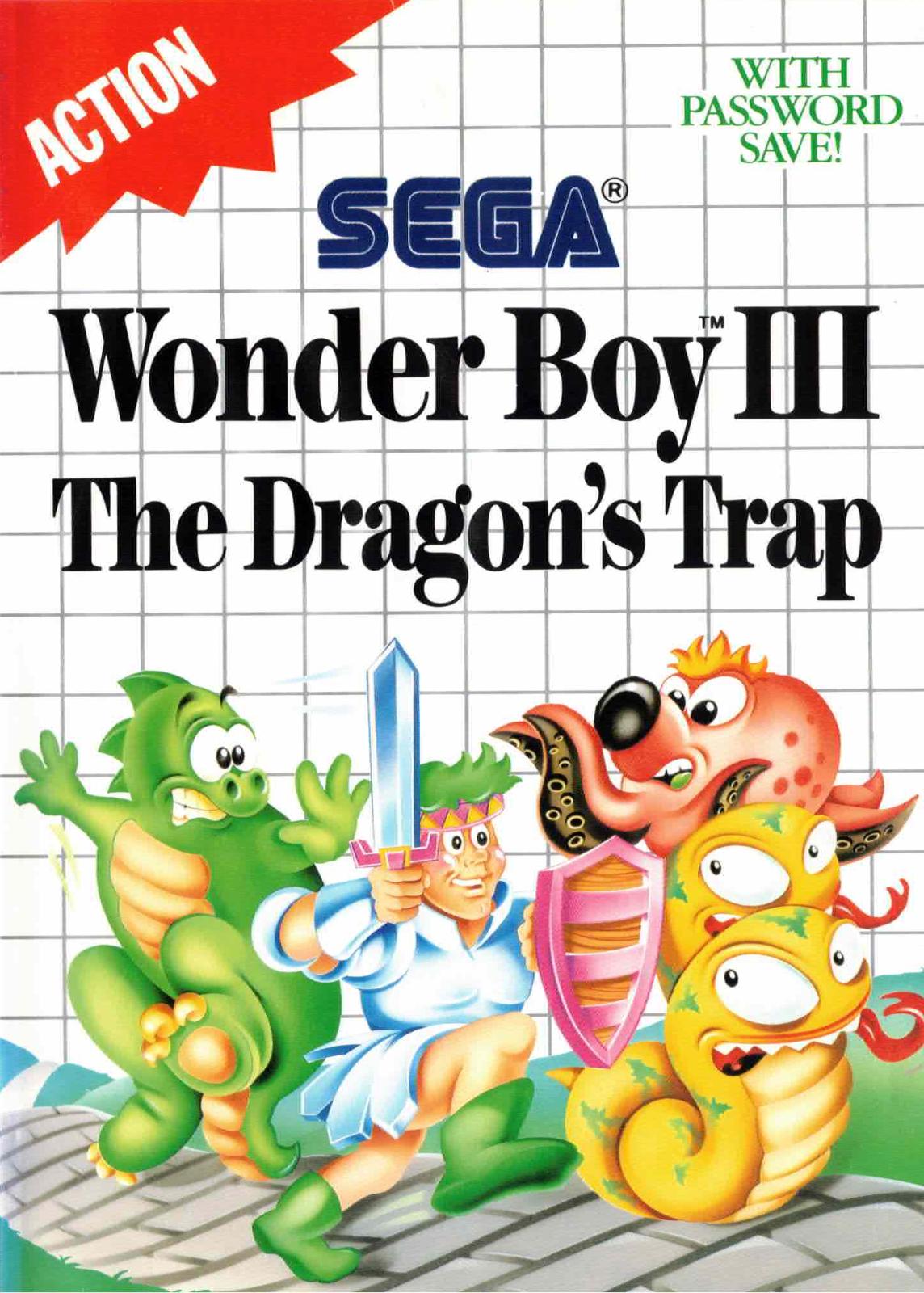 Wonder boy 3 the dragon's trap - Sega master