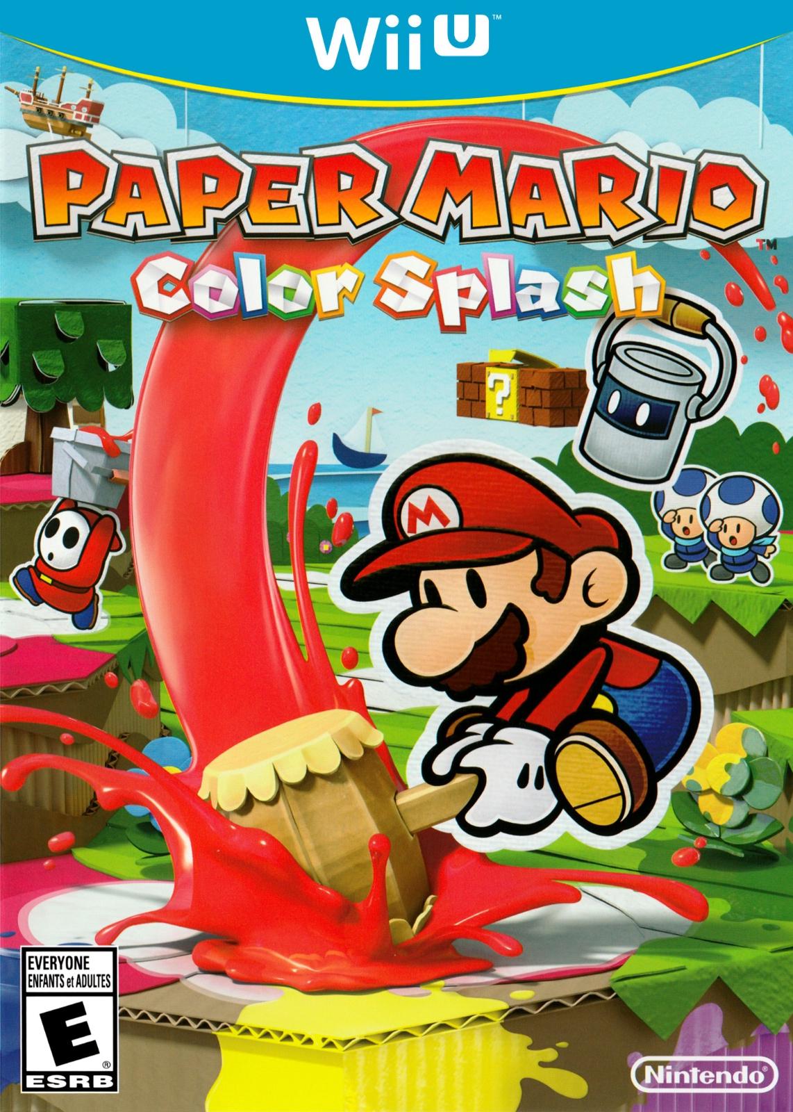 Paper Mario Color Splash - Nintendo Wii U