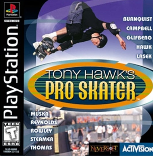 tony hawks pro skater - playstation