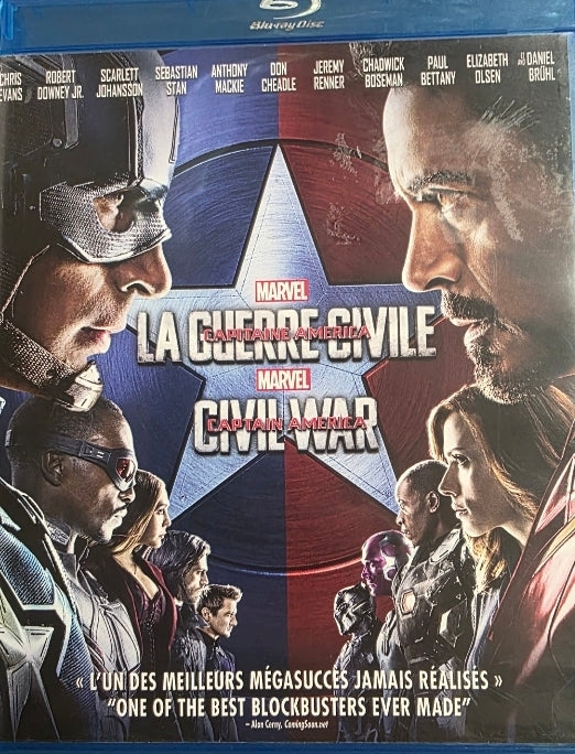 Marvel Civil War - Bluray