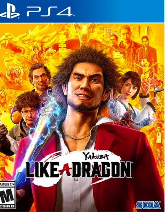 Yakuza Like A Dragon - Playstation 4