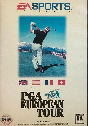 Pga European Tour - Sega Genesis