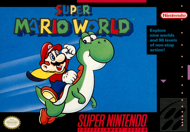 SUPER MARIO WORLD - SUPER NINTENDO