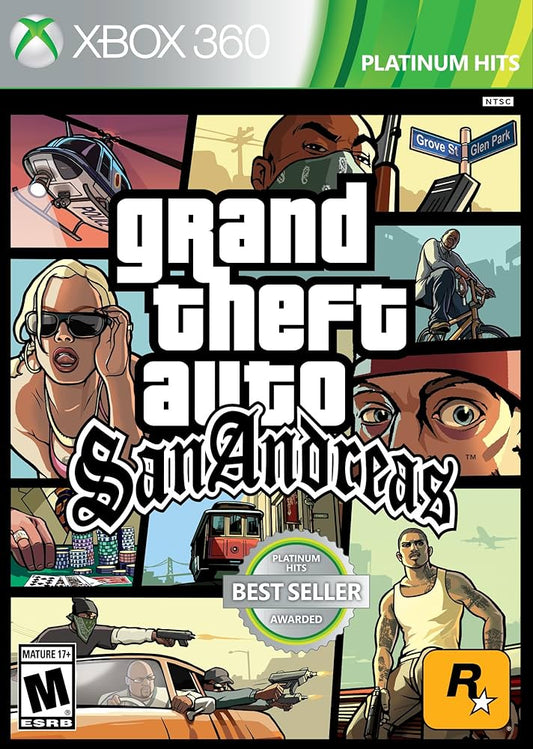 Grand Theft Auto San Andreas - Xbox 360