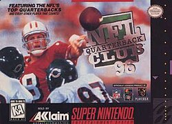 NFL QUARTERBACK CLUB 96 - SUPER NINTENDO