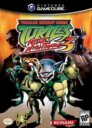 Teenage Mutant Ninja Turtles 3 Mutant Nightmare - Game Cube
