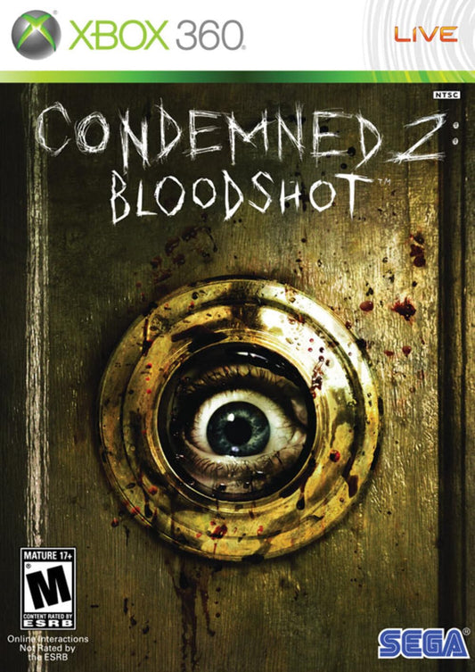 condemned 2 bloodshot  xbox 360