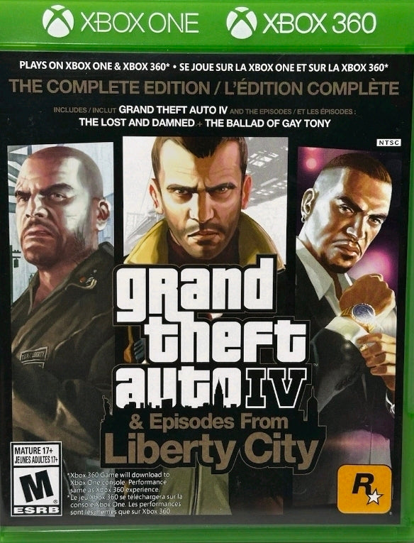 Grand Theft Auto IV & Episodes From Liberty City Complete Edition Xbox One