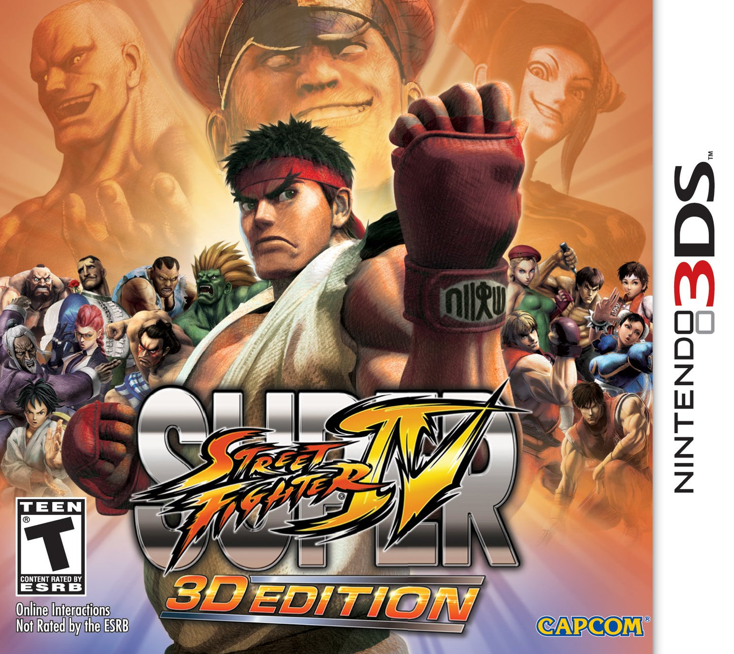Super Street Fighter 4 Nintendo 3Ds